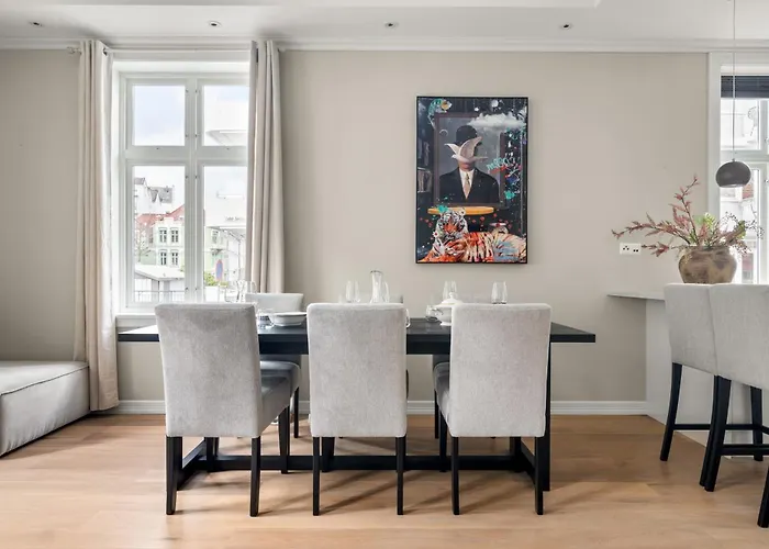 Scandinavian Luxury In Bergen's Finest Street Apartment Bergen
